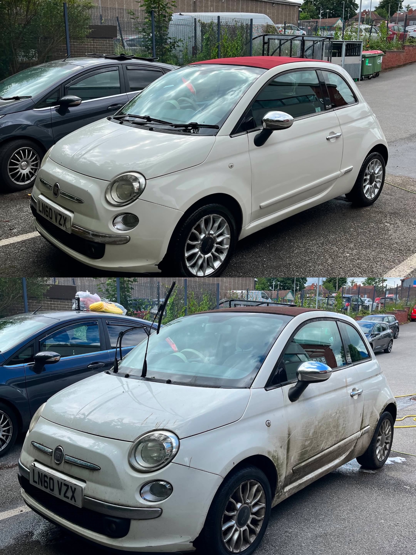 Fiat 500C · Front